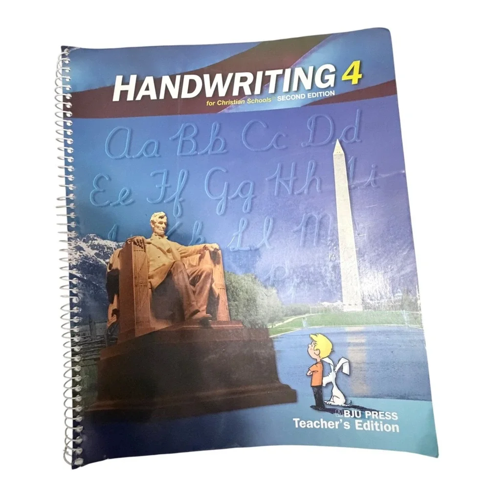 BJU Handwriting 4 Teacher's Edition, 2nd Edition Homeschool Curriculum